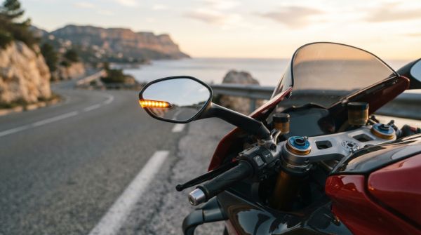 Comment choisir des rétroviseurs avec clignotants intégrés pour une meilleure visibilité sur une moto de route ?